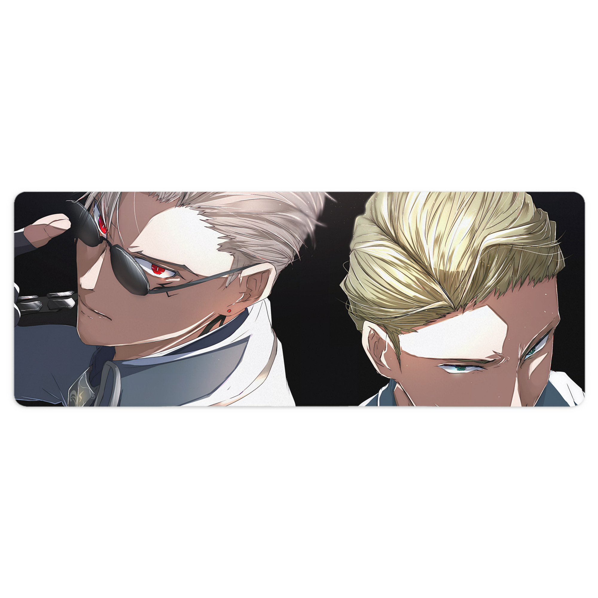 （画像用） 呪術廻戦 Jujutsu Kaisen ステッチ加工 大判デスクマット／滑り止めマウスパッド