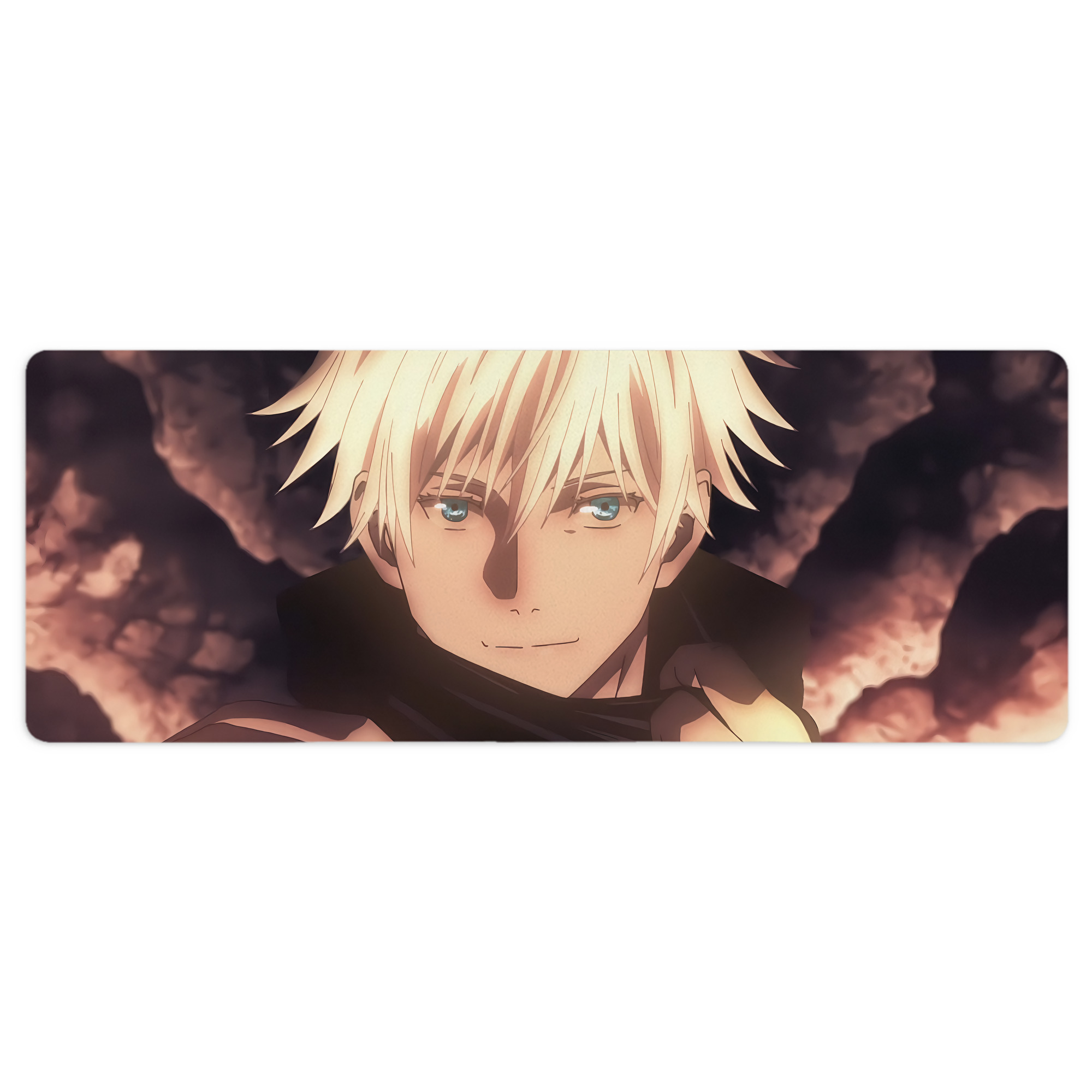 （画像用） 呪術廻戦 Jujutsu Kaisen ステッチ加工 大判デスクマット／滑り止めマウスパッド