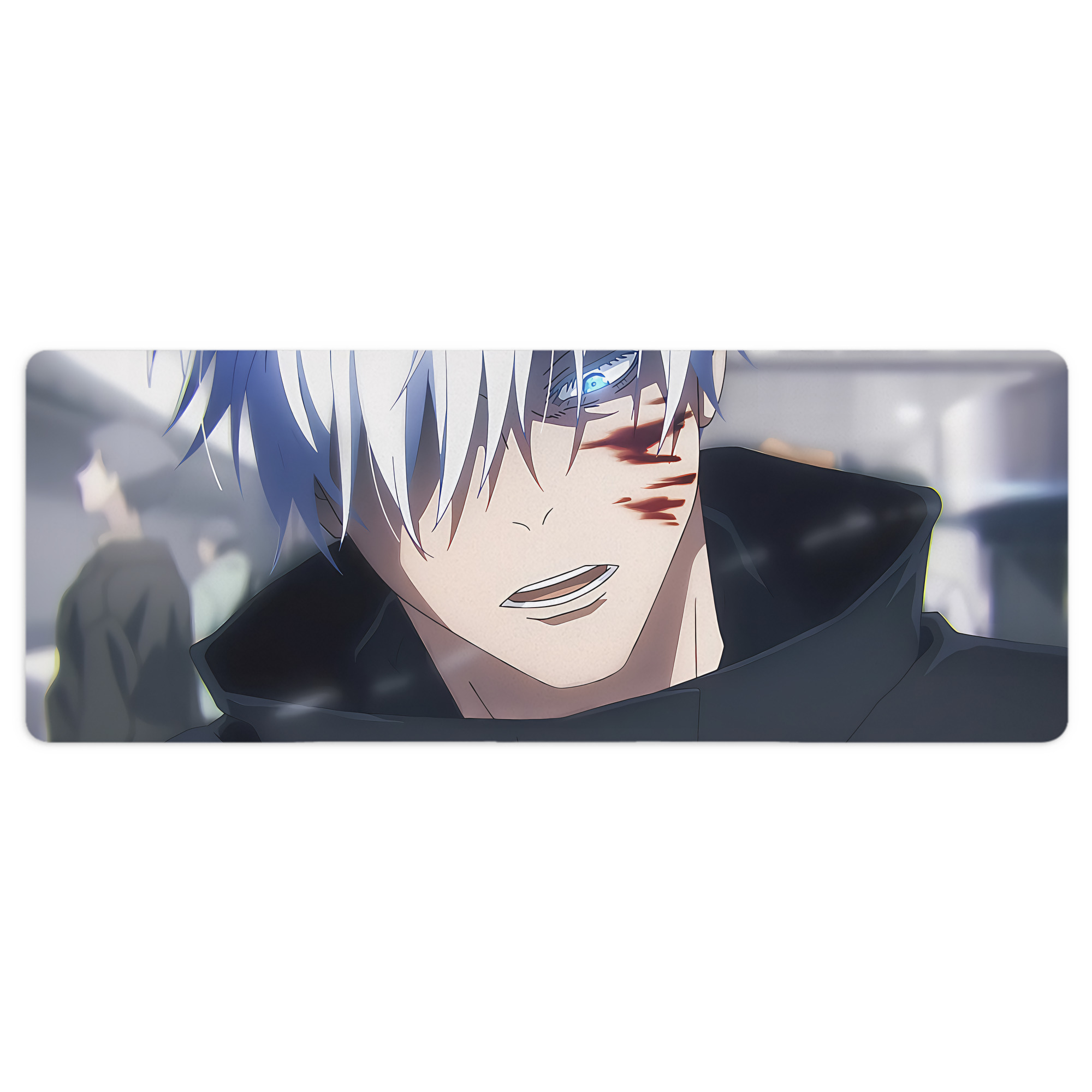 （画像用） 呪術廻戦 Jujutsu Kaisen ステッチ加工 大判デスクマット／滑り止めマウスパッド