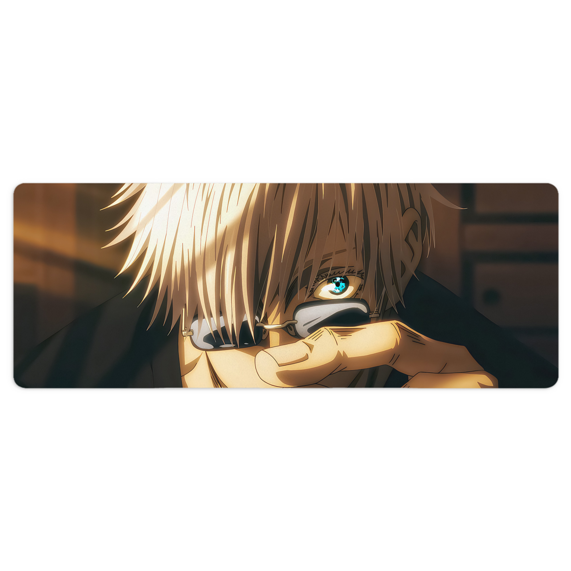 （画像用） 呪術廻戦 Jujutsu Kaisen ステッチ加工 大判デスクマット／滑り止めマウスパッド