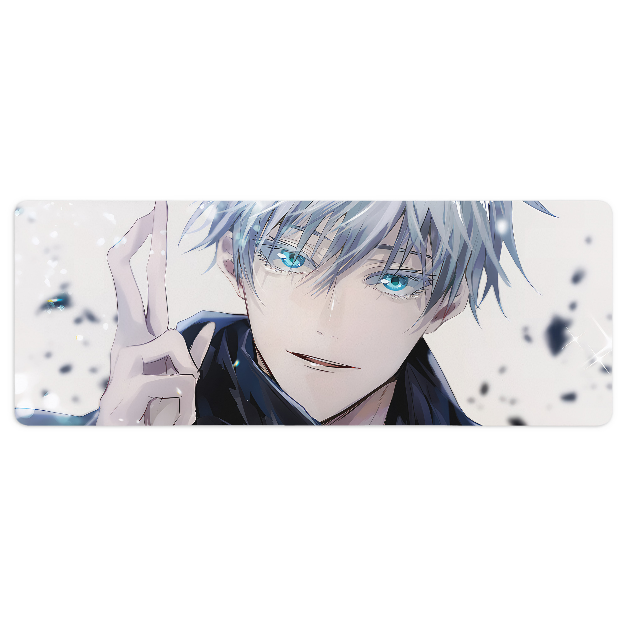 （画像用） 呪術廻戦 Jujutsu Kaisen ステッチ加工 大判デスクマット／滑り止めマウスパッド