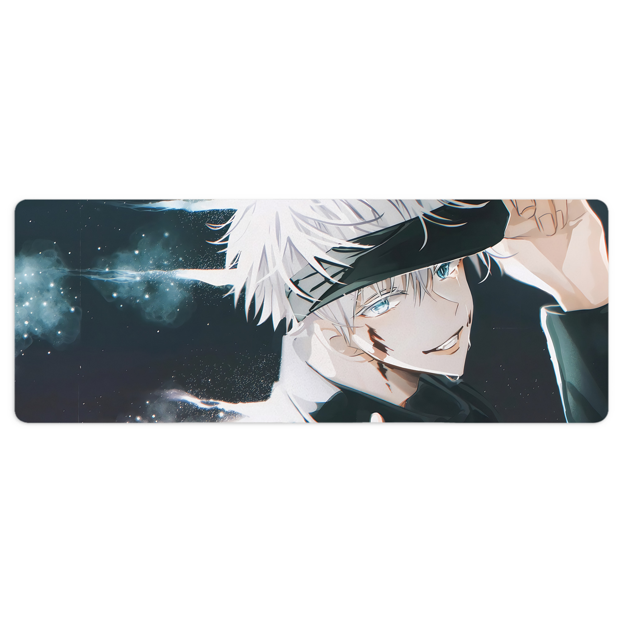 （画像用） 呪術廻戦 Jujutsu Kaisen ステッチ加工 大判デスクマット／滑り止めマウスパッド