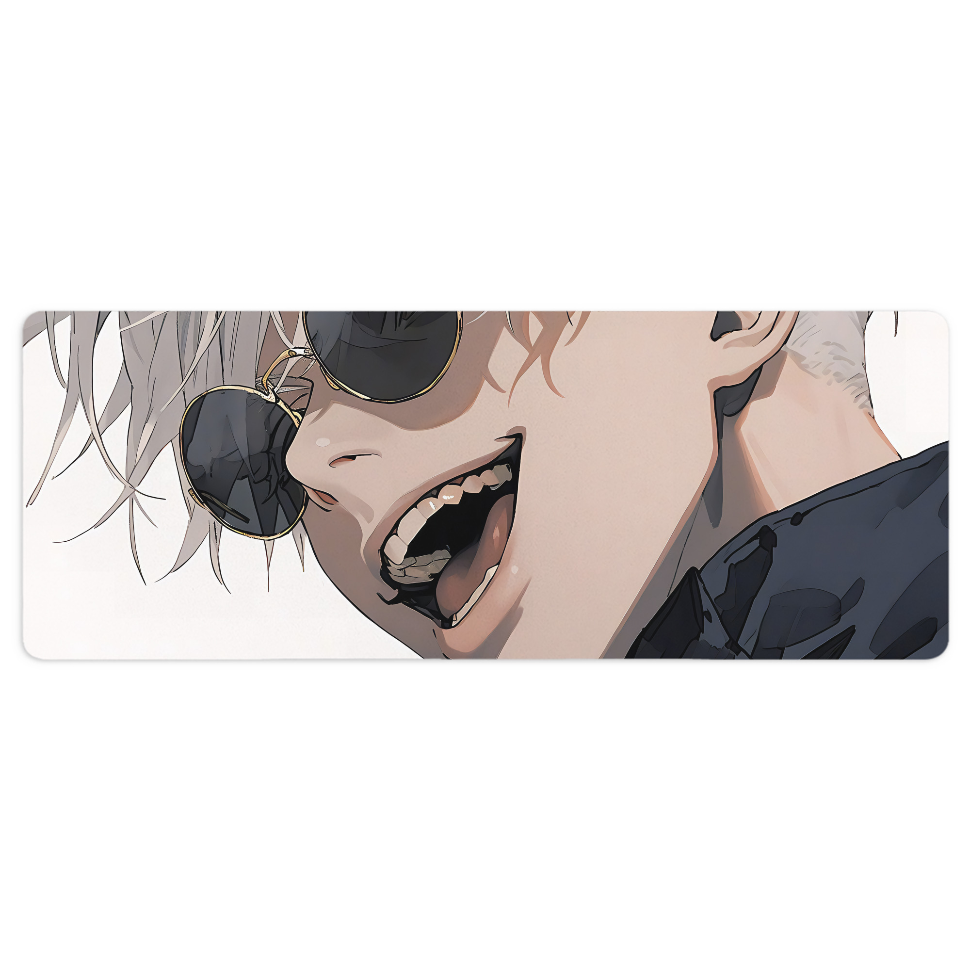 （画像用） 呪術廻戦 Jujutsu Kaisen ステッチ加工 大判デスクマット／滑り止めマウスパッド