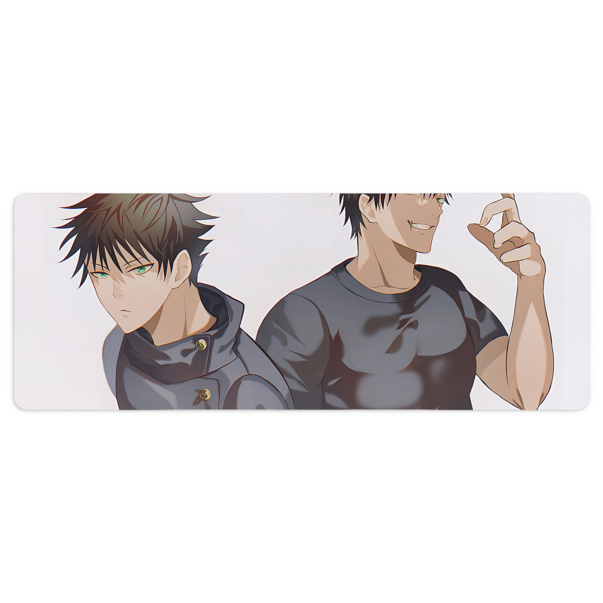 （画像用） 呪術廻戦 Jujutsu Kaisen ステッチ加工 大判デスクマット／滑り止めマウスパッド