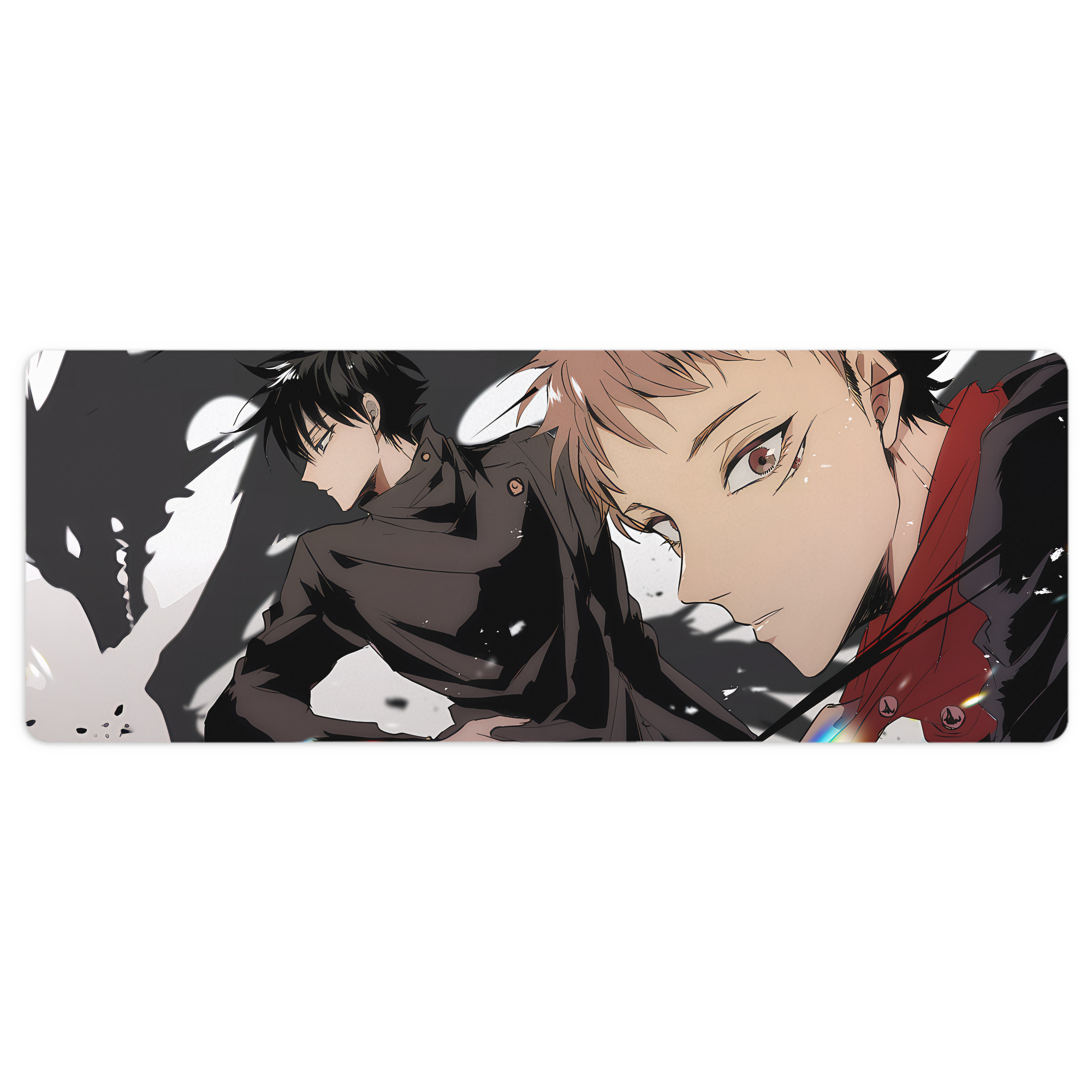 （画像用） 呪術廻戦 Jujutsu Kaisen ステッチ加工 大判デスクマット／滑り止めマウスパッド