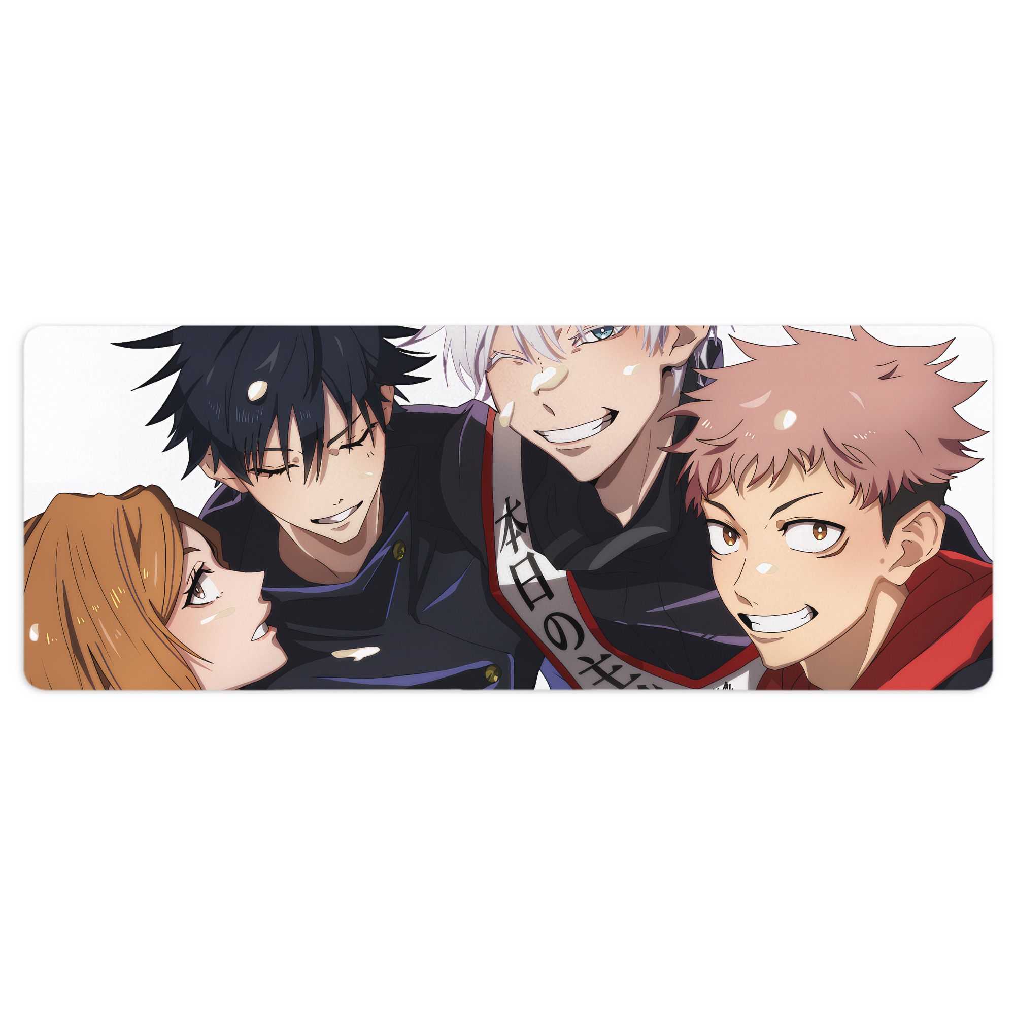 （画像用） 呪術廻戦 Jujutsu Kaisen ステッチ加工 大判デスクマット／滑り止めマウスパッド