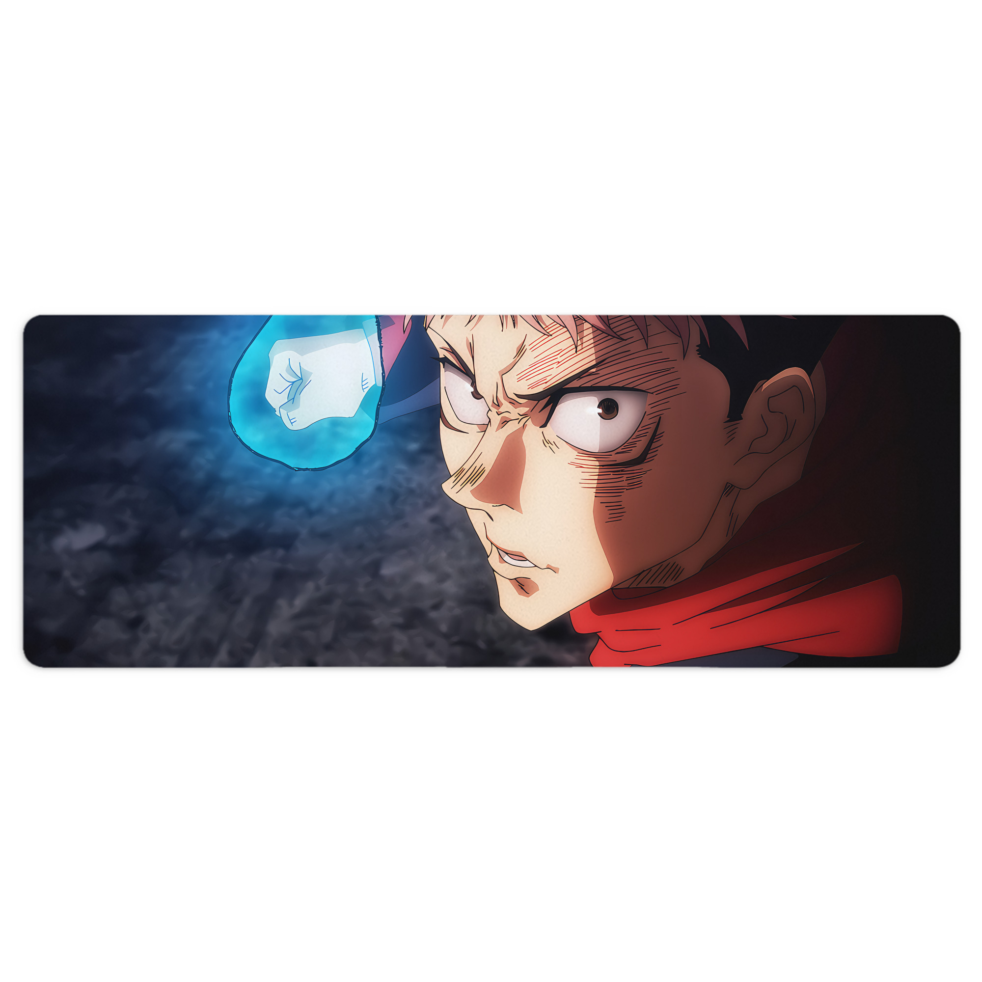 （画像用） 呪術廻戦 Jujutsu Kaisen ステッチ加工 大判デスクマット／滑り止めマウスパッド