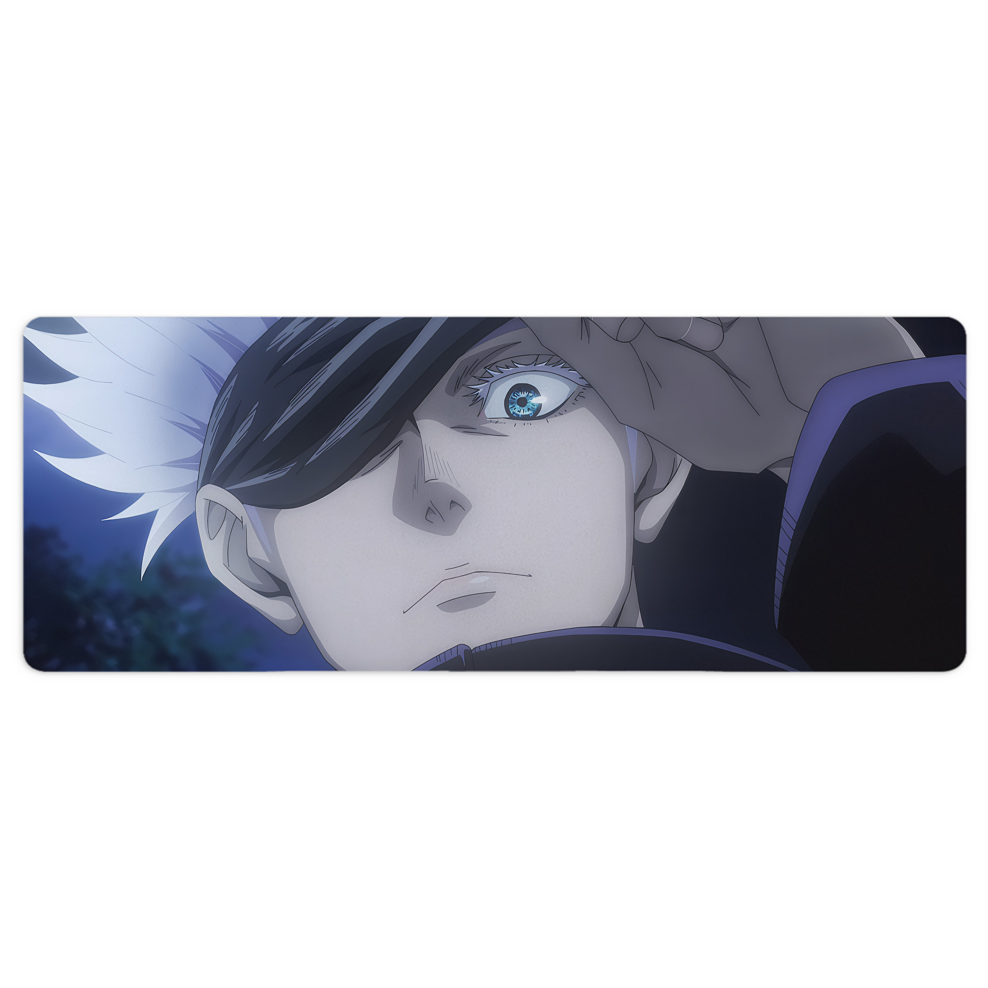 （画像用） 呪術廻戦 Jujutsu Kaisen ステッチ加工 大判デスクマット／滑り止めマウスパッド