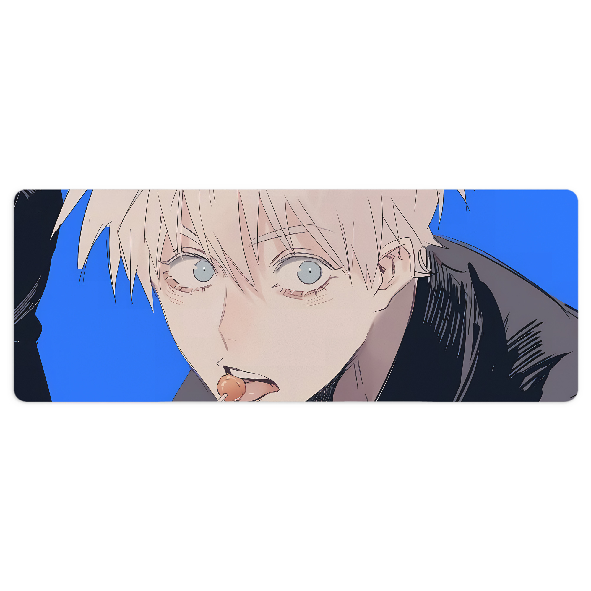 （画像用） 呪術廻戦 Jujutsu Kaisen ステッチ加工 大判デスクマット／滑り止めマウスパッド