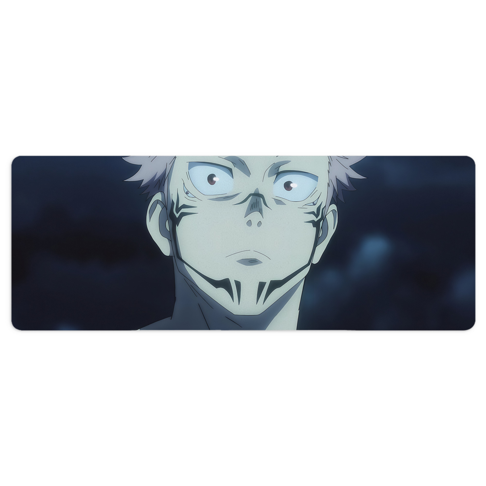 （画像用） 呪術廻戦 Jujutsu Kaisen ステッチ加工 大判デスクマット／滑り止めマウスパッド