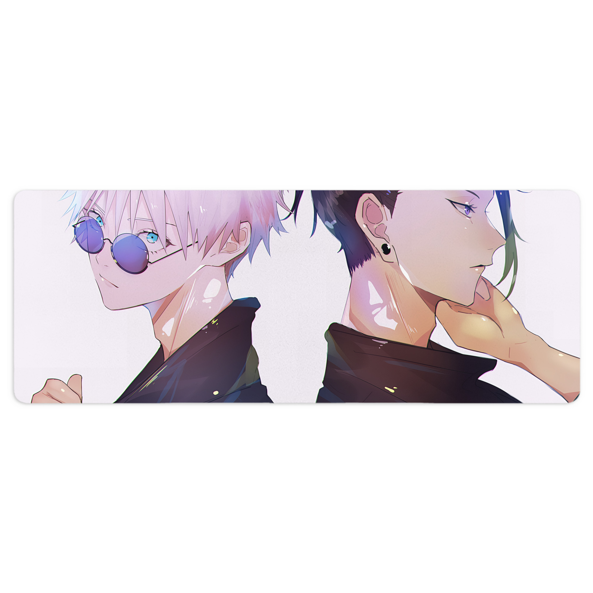 （画像用） 呪術廻戦 Jujutsu Kaisen ステッチ加工 大判デスクマット／滑り止めマウスパッド
