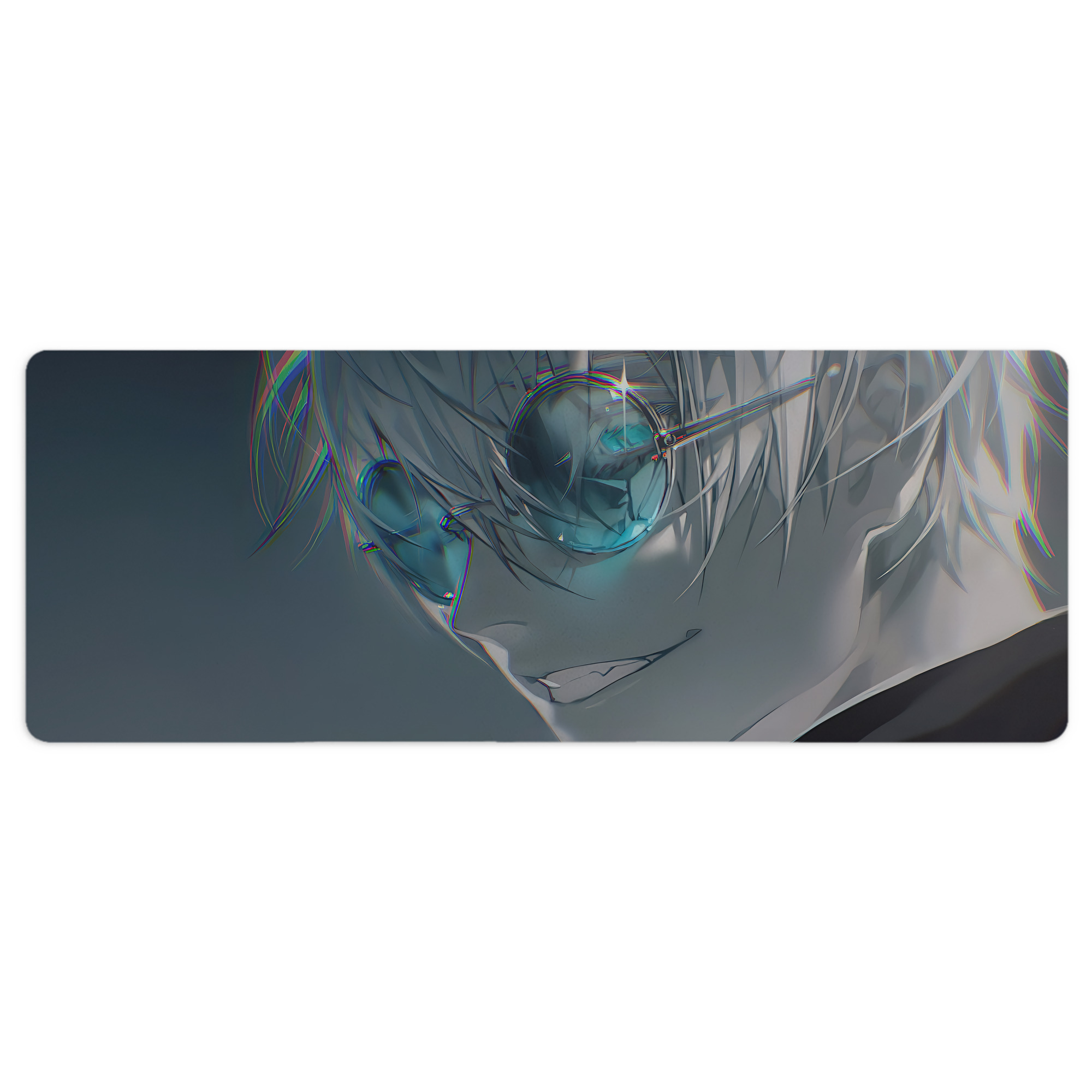（画像用） 呪術廻戦 Jujutsu Kaisen ステッチ加工 大判デスクマット／滑り止めマウスパッド