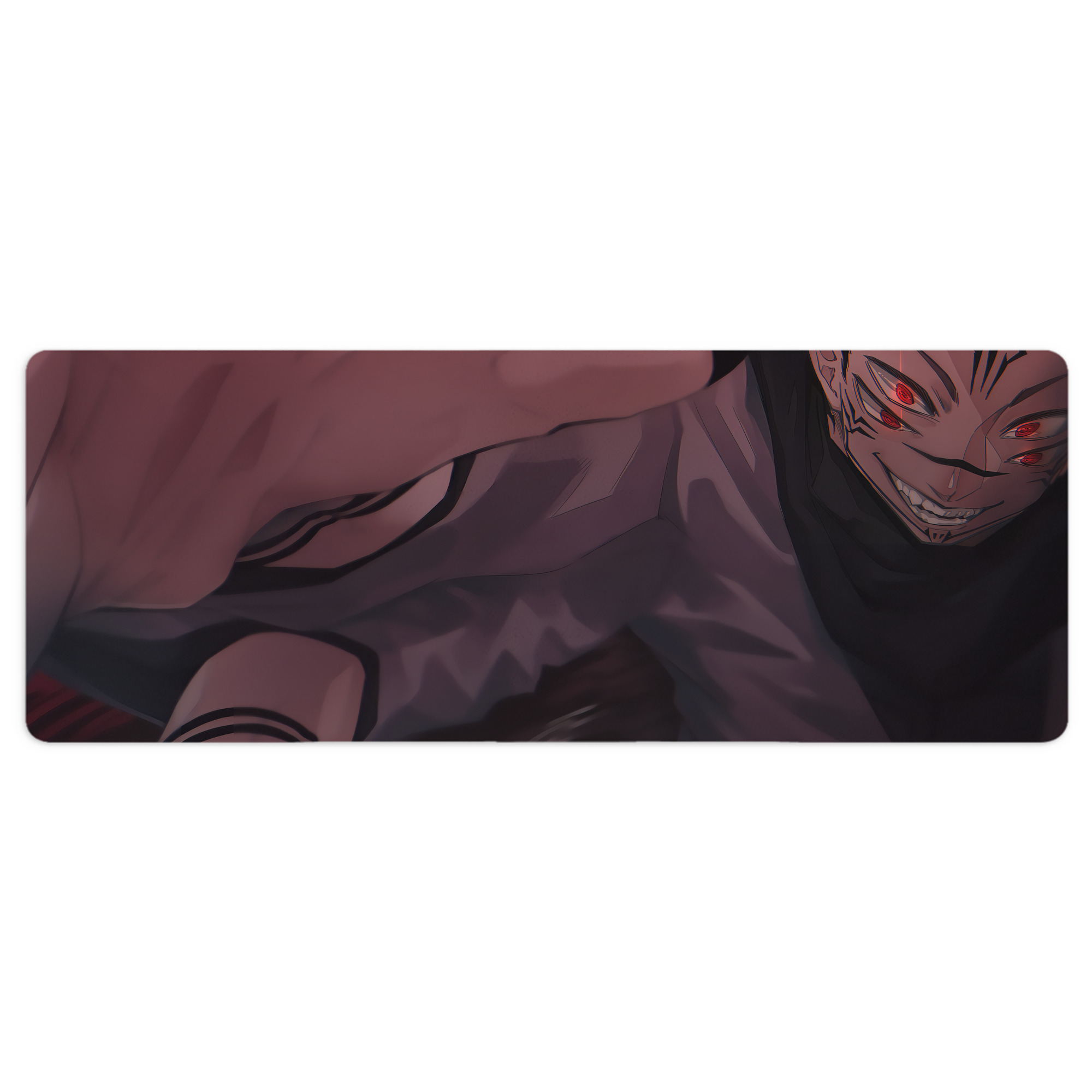 （画像用） 呪術廻戦 Jujutsu Kaisen ステッチ加工 大判デスクマット／滑り止めマウスパッド