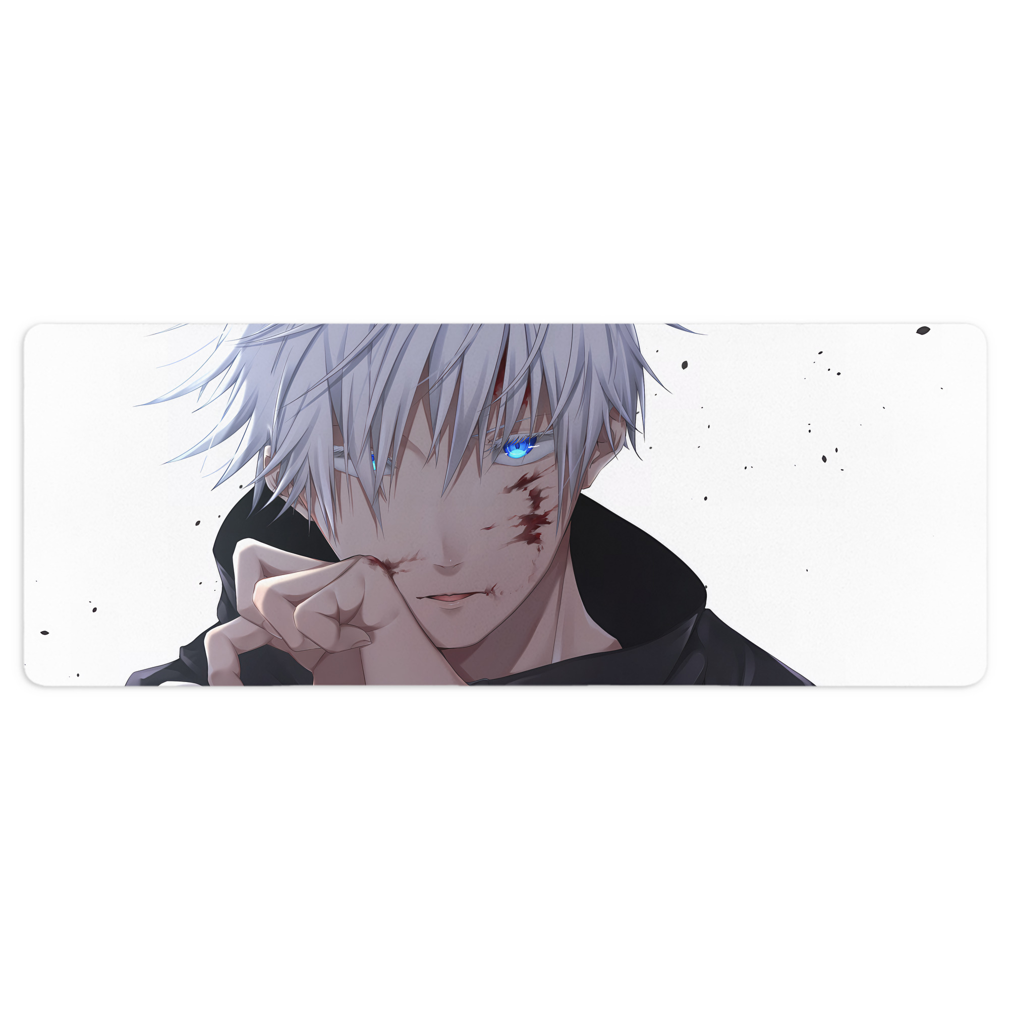 （画像用） 呪術廻戦 Jujutsu Kaisen ステッチ加工 大判デスクマット／滑り止めマウスパッド