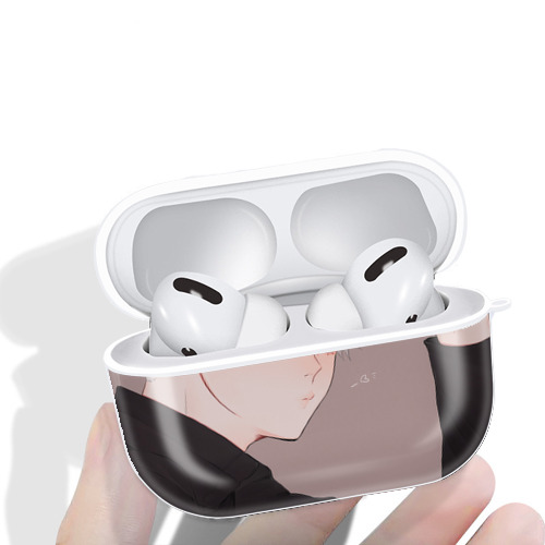 呪術廻戦 Jujutsu Kaisen 【AirPods Pro用】ハードシェル保護ケース 耐衝撃・防指紋・カラビナ付き商品仕様