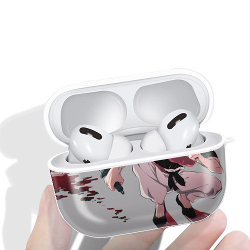 呪術廻戦 Jujutsu Kaisen 【AirPods Pro用】ハードシェル保護ケース 耐衝撃・防指紋・カラビナ付き商品仕様