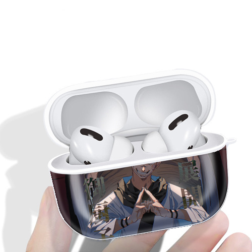 呪術廻戦 Jujutsu Kaisen 【AirPods Pro用】ハードシェル保護ケース 耐衝撃・防指紋・カラビナ付き商品仕様