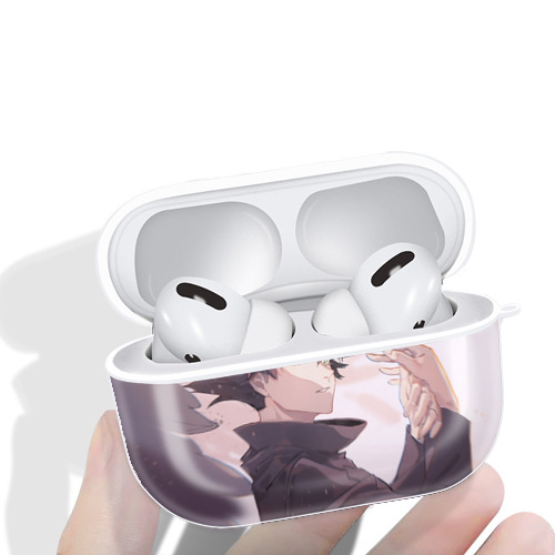 呪術廻戦 Jujutsu Kaisen 【AirPods Pro用】ハードシェル保護ケース 耐衝撃・防指紋・カラビナ付き商品仕様