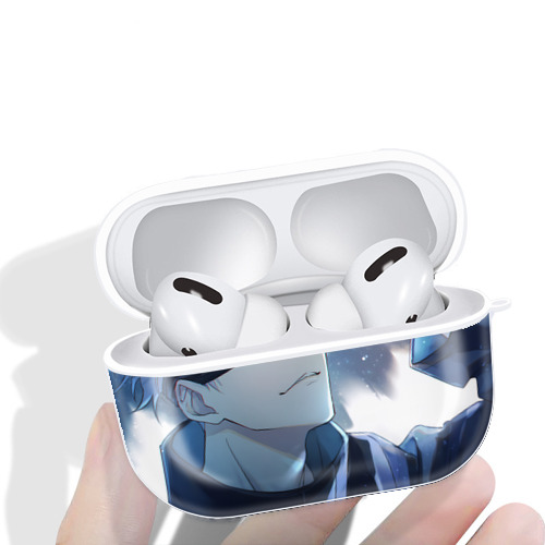 呪術廻戦 Jujutsu Kaisen 【AirPods Pro用】ハードシェル保護ケース 耐衝撃・防指紋・カラビナ付き商品仕様