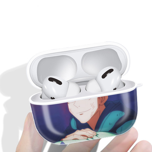 呪術廻戦 Jujutsu Kaisen 【AirPods Pro用】ハードシェル保護ケース 耐衝撃・防指紋・カラビナ付き商品仕様