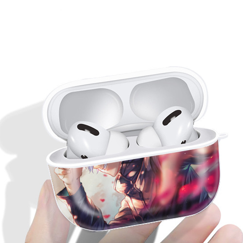 呪術廻戦 Jujutsu Kaisen 【AirPods Pro用】ハードシェル保護ケース 耐衝撃・防指紋・カラビナ付き商品仕様