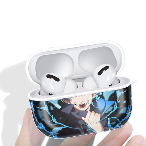 呪術廻戦 Jujutsu Kaisen 【AirPods Pro用】ハードシェル保護ケース 耐衝撃・防指紋・カラビナ付き商品仕様