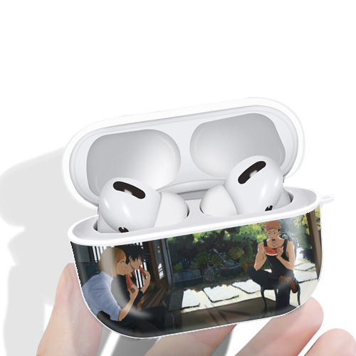 呪術廻戦 Jujutsu Kaisen 【AirPods Pro用】ハードシェル保護ケース 耐衝撃・防指紋・カラビナ付き商品仕様