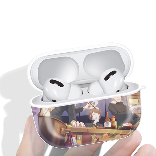 呪術廻戦 Jujutsu Kaisen 【AirPods Pro用】ハードシェル保護ケース 耐衝撃・防指紋・カラビナ付き商品仕様