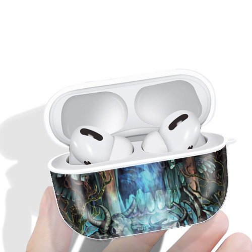呪術廻戦 Jujutsu Kaisen 【AirPods Pro用】ハードシェル保護ケース 耐衝撃・防指紋・カラビナ付き商品仕様