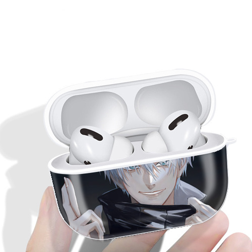 呪術廻戦 Jujutsu Kaisen 【AirPods Pro用】ハードシェル保護ケース 耐衝撃・防指紋・カラビナ付き商品仕様
