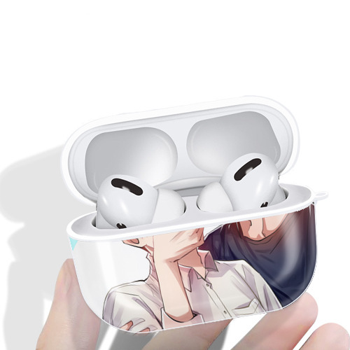 呪術廻戦 Jujutsu Kaisen 【AirPods Pro用】ハードシェル保護ケース 耐衝撃・防指紋・カラビナ付き商品仕様