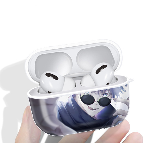 呪術廻戦 Jujutsu Kaisen 【AirPods Pro用】ハードシェル保護ケース 耐衝撃・防指紋・カラビナ付き商品仕様