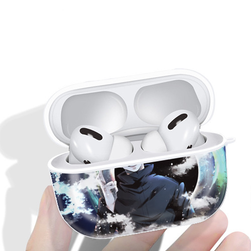 呪術廻戦 Jujutsu Kaisen 【AirPods Pro用】ハードシェル保護ケース 耐衝撃・防指紋・カラビナ付き商品仕様