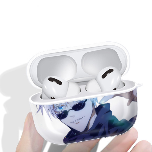 呪術廻戦 Jujutsu Kaisen 【AirPods Pro用】ハードシェル保護ケース 耐衝撃・防指紋・カラビナ付き商品仕様