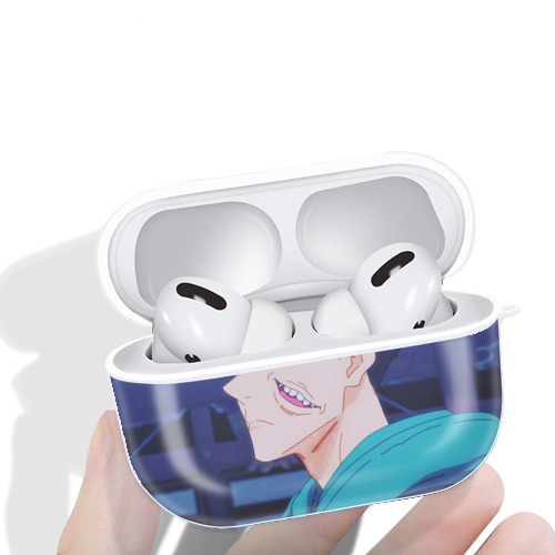 呪術廻戦 Jujutsu Kaisen 【AirPods Pro用】ハードシェル保護ケース 耐衝撃・防指紋・カラビナ付き商品仕様