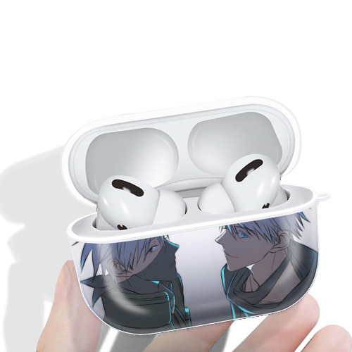 呪術廻戦 Jujutsu Kaisen 【AirPods Pro用】ハードシェル保護ケース 耐衝撃・防指紋・カラビナ付き商品仕様