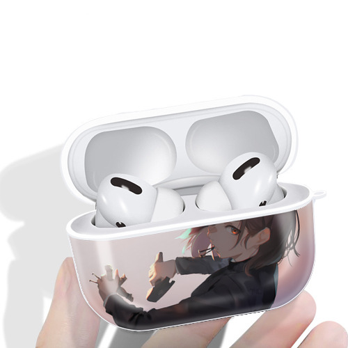 呪術廻戦 Jujutsu Kaisen 【AirPods Pro用】ハードシェル保護ケース 耐衝撃・防指紋・カラビナ付き商品仕様