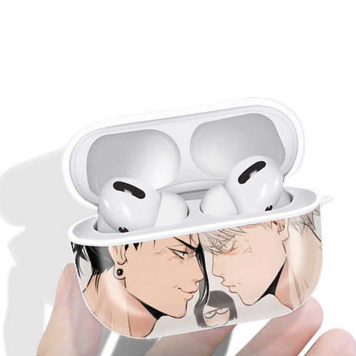 呪術廻戦 Jujutsu Kaisen 【AirPods Pro用】ハードシェル保護ケース 耐衝撃・防指紋・カラビナ付き商品仕様