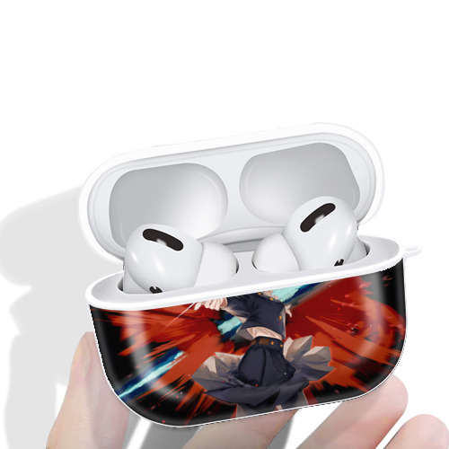 呪術廻戦 Jujutsu Kaisen 【AirPods Pro用】ハードシェル保護ケース 耐衝撃・防指紋・カラビナ付き商品仕様