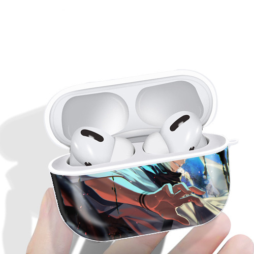 呪術廻戦 Jujutsu Kaisen 【AirPods Pro用】ハードシェル保護ケース 耐衝撃・防指紋・カラビナ付き商品仕様