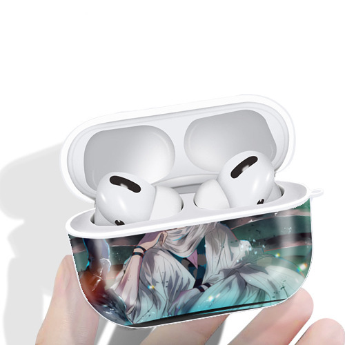 呪術廻戦 Jujutsu Kaisen 【AirPods Pro用】ハードシェル保護ケース 耐衝撃・防指紋・カラビナ付き商品仕様