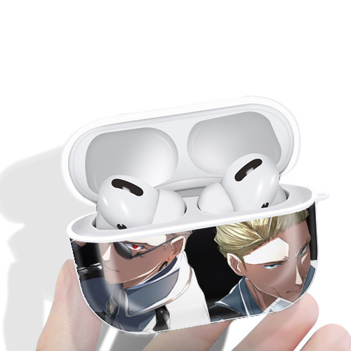 呪術廻戦 Jujutsu Kaisen 【AirPods Pro用】ハードシェル保護ケース 耐衝撃・防指紋・カラビナ付き商品仕様
