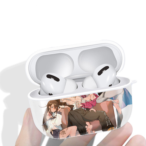 呪術廻戦 Jujutsu Kaisen 【AirPods Pro用】ハードシェル保護ケース 耐衝撃・防指紋・カラビナ付き商品仕様