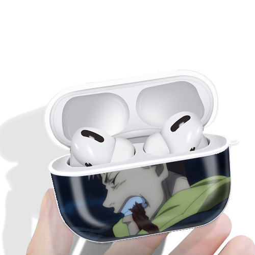 呪術廻戦 Jujutsu Kaisen 【AirPods Pro用】ハードシェル保護ケース 耐衝撃・防指紋・カラビナ付き商品仕様