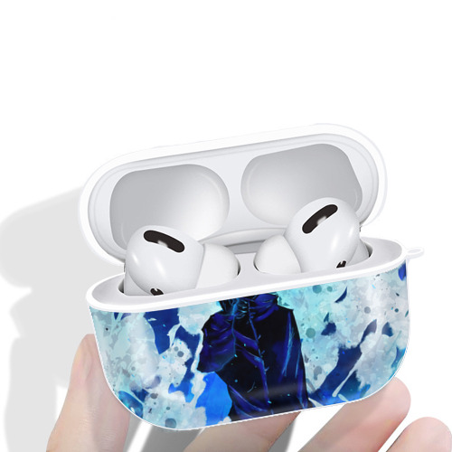 呪術廻戦 Jujutsu Kaisen 【AirPods Pro用】ハードシェル保護ケース 耐衝撃・防指紋・カラビナ付き商品仕様