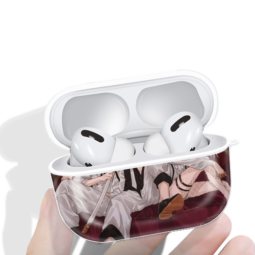 呪術廻戦 Jujutsu Kaisen 【AirPods Pro用】ハードシェル保護ケース 耐衝撃・防指紋・カラビナ付き商品仕様