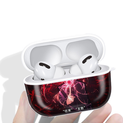 呪術廻戦 Jujutsu Kaisen 【AirPods Pro用】ハードシェル保護ケース 耐衝撃・防指紋・カラビナ付き商品仕様
