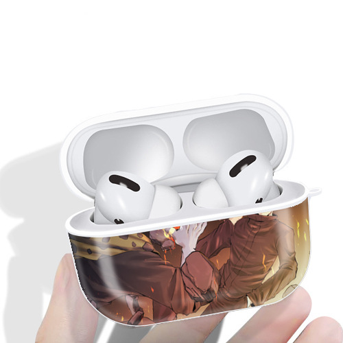 呪術廻戦 Jujutsu Kaisen 【AirPods Pro用】ハードシェル保護ケース 耐衝撃・防指紋・カラビナ付き商品仕様