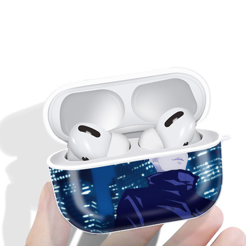 呪術廻戦 Jujutsu Kaisen 【AirPods Pro用】ハードシェル保護ケース 耐衝撃・防指紋・カラビナ付き商品仕様