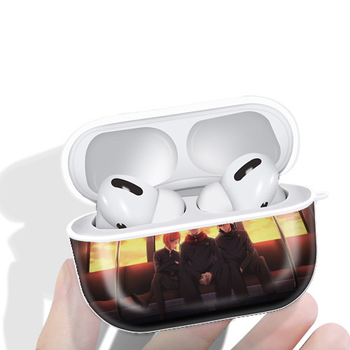 呪術廻戦 Jujutsu Kaisen 【AirPods Pro用】ハードシェル保護ケース 耐衝撃・防指紋・カラビナ付き商品仕様